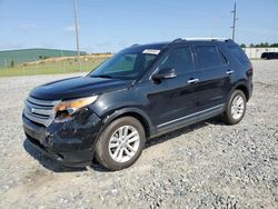 Salvage cars for sale at Tifton, GA auction: 2012 Ford Explorer XLT