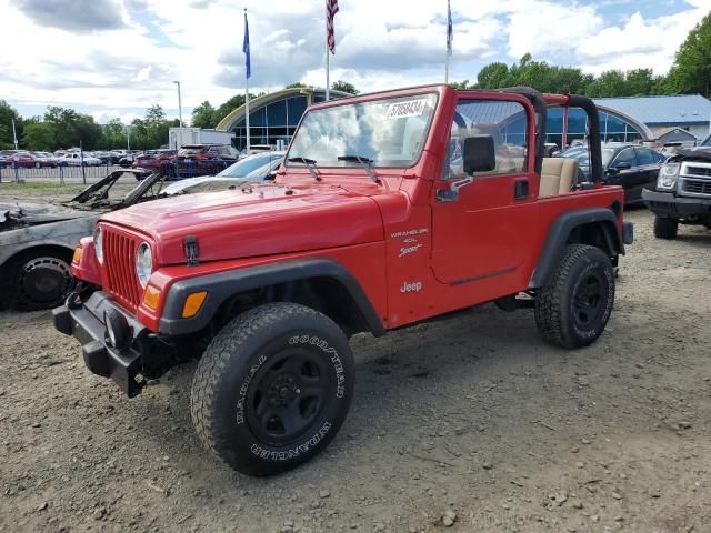 2001 Jeep Wrangler / TJ Sport