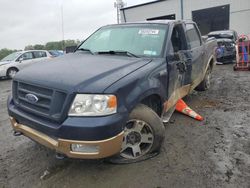 Ford salvage cars for sale: 2005 Ford F150 Supercrew