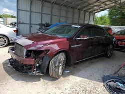 Carros salvage a la venta en subasta: 2017 Lincoln Continental Select