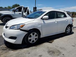 Toyota Corolla Matrix Vehiculos salvage en venta: 2009 Toyota Corolla Matrix