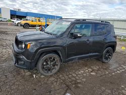 Salvage cars for sale from Copart Woodhaven, MI: 2018 Jeep Renegade Latitude