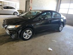 Salvage cars for sale from Copart Sandston, VA: 2013 Honda Civic LX
