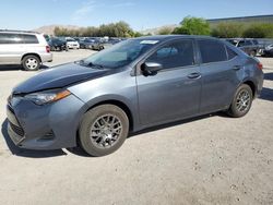 Salvage cars for sale from Copart Las Vegas, NV: 2017 Toyota Corolla L