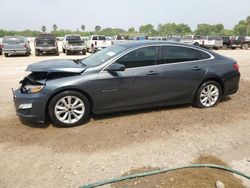 Salvage cars for sale at Mercedes, TX auction: 2019 Chevrolet Malibu LT