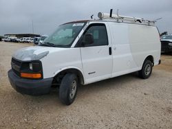 Salvage trucks for sale at San Antonio, TX auction: 2006 Chevrolet Express G2500