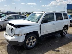 Salvage cars for sale at Woodhaven, MI auction: 2017 Jeep Patriot Latitude