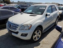 Salvage cars for sale from Copart Martinez, CA: 2010 Mercedes-Benz ML 350 Bluetec