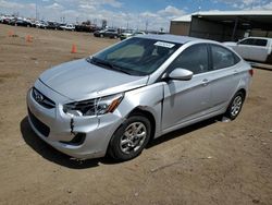 Salvage cars for sale at Brighton, CO auction: 2014 Hyundai Accent GLS