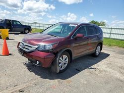 Salvage cars for sale at Mcfarland, WI auction: 2014 Honda CR-V EXL