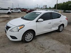 Salvage cars for sale at Oklahoma City, OK auction: 2018 Nissan Versa S