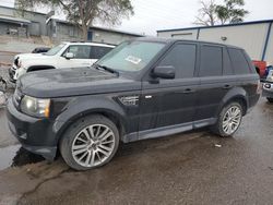 Salvage cars for sale from Copart Albuquerque, NM: 2013 Land Rover Range Rover Sport HSE Luxury