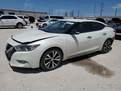 Salvage cars for sale from Copart Haslet, TX: 2018 Nissan Maxima 3.5S