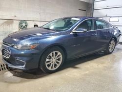 Salvage cars for sale from Copart Blaine, MN: 2017 Chevrolet Malibu LT