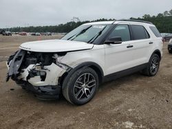 Salvage cars for sale at Greenwell Springs, LA auction: 2019 Ford Explorer Sport