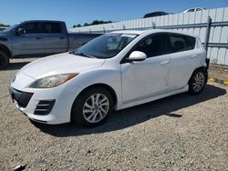 Salvage cars for sale from Copart Anderson, CA: 2012 Mazda 3 I