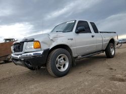 Salvage cars for sale at Brighton, CO auction: 2001 Ford Ranger Super Cab