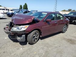 Vehiculos salvage en venta de Copart Hayward, CA: 2017 Honda Accord LX