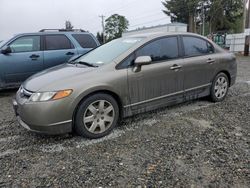 Salvage cars for sale at auction: 2007 Honda Civic LX