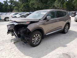 Salvage cars for sale at Riverview, FL auction: 2020 Hyundai Santa FE SE