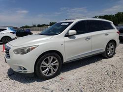Salvage cars for sale from Copart New Braunfels, TX: 2015 Infiniti QX60