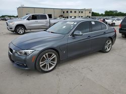 Salvage cars for sale from Copart Wilmer, TX: 2018 BMW 330E