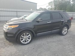 Salvage cars for sale at Gastonia, NC auction: 2014 Ford Explorer XLT