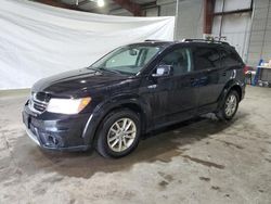 Salvage cars for sale at North Billerica, MA auction: 2017 Dodge Journey SXT