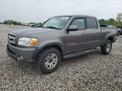 Salvage trucks for sale at Wayland, MI auction: 2005 Toyota Tundra Double Cab Limited