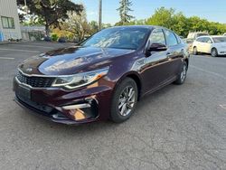 Salvage cars for sale from Copart Portland, OR: 2020 KIA Optima LX