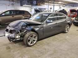 Salvage cars for sale from Copart Wheeling, IL: 2017 BMW 330 XI