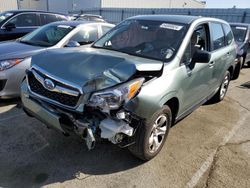 Salvage cars for sale at Vallejo, CA auction: 2016 Subaru Forester 2.5I