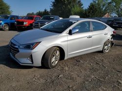 Salvage cars for sale from Copart Finksburg, MD: 2019 Hyundai Elantra SEL