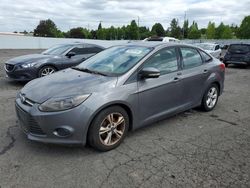 Salvage cars for sale at Portland, OR auction: 2014 Ford Focus SE