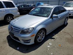 Salvage cars for sale from Copart Vallejo, CA: 2013 Mercedes-Benz C 300 4matic