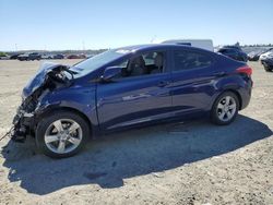 Salvage cars for sale at Antelope, CA auction: 2012 Hyundai Elantra GLS