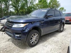 Salvage cars for sale from Copart Cicero, IN: 2016 Land Rover Range Rover Sport SE
