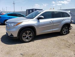 Salvage cars for sale from Copart Greenwood, NE: 2016 Toyota Highlander XLE