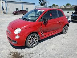 Salvage cars for sale from Copart Tulsa, OK: 2012 Fiat 500 Sport