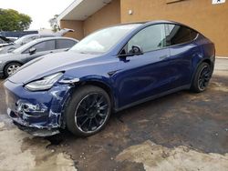 Tesla salvage cars for sale: 2022 Tesla Model Y