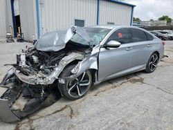 Salvage cars for sale at Tulsa, OK auction: 2020 Honda Accord Sport