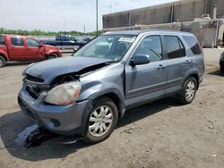 Salvage cars for sale from Copart Fredericksburg, VA: 2006 Honda CR-V SE