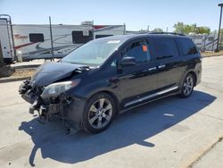 Vehiculos salvage en venta de Copart Sacramento, CA: 2014 Toyota Sienna Sport