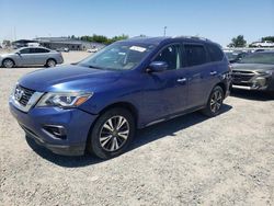 Salvage cars for sale at Sacramento, CA auction: 2017 Nissan Pathfinder S