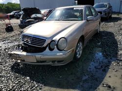 Salvage cars for sale from Copart Windsor, NJ: 2002 Mercedes-Benz E 320