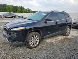 Salvage cars for sale at Fairburn, GA auction: 2014 Jeep Cherokee Limited