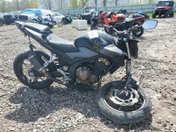 Salvage cars for sale from Copart Central Square, NY: 2021 Honda CB500 FA