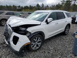 Salvage cars for sale from Copart Windham, ME: 2020 Hyundai Palisade SEL