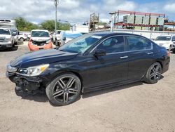 Salvage cars for sale at Kapolei, HI auction: 2017 Honda Accord Sport