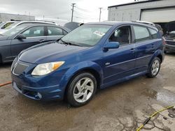 Salvage cars for sale at Chicago Heights, IL auction: 2007 Pontiac Vibe